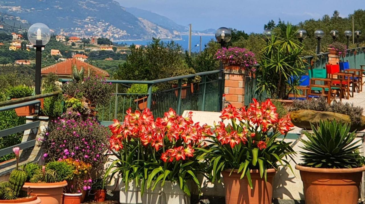 Agriturismo Monte Acuto - Natura, Mare & Relax In Piscina Toirano Exteriér fotografie